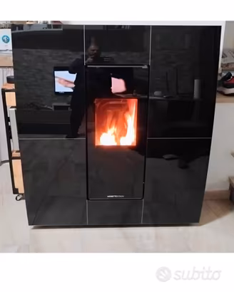 Termostufa Moretti Design Aqua Turbo Compact 16KW