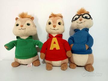 Lotto pupazzi Alvin super star marca Ty 