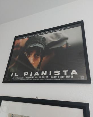 Locandina originale Cinema Il Pianista 2002  