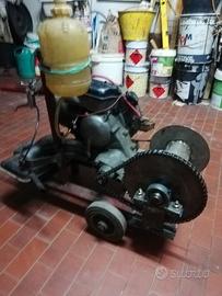 Verricello con motore vespa 125