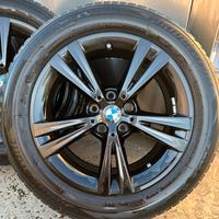 CERCHI IN LEGA BMW NERI 17 POLLICI