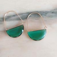 Orecchini verdi nuovi