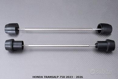 Tamponi Ruota Forcella Anteriore E Posteriore Per Honda Forza750 E X-ADV 750 – Protezione Anticollisione In Alluminio CNC, Nero