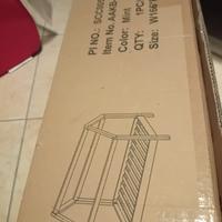 Letto montessoriano casetta verde menta
