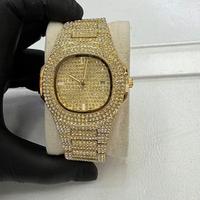 Orologio "Full Iced Out" Gold – Total Pavé Cristal
