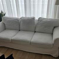 Divano Ektorp Ikea 3 posti con pouf