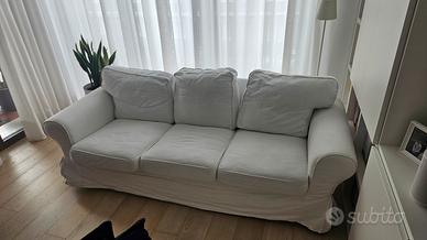 Divano Ektorp Ikea 3 posti con pouf