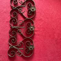 Appendiabiti in ferro battuto