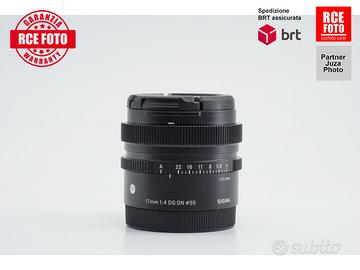 Sigma 17 F4 DG DN C (Sony)