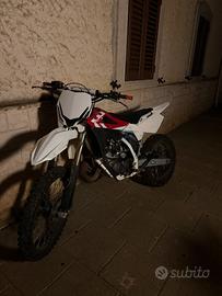 moto cross husqvarna wr 125 2 t