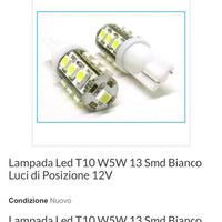 luci LED auto anabbaglianti