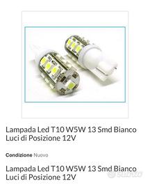 luci LED auto anabbaglianti