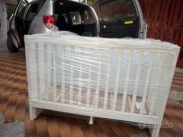 Culla ikea con materasso