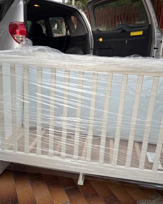 Culla ikea con materasso