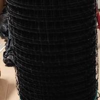 Rete plastificata nera