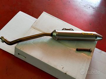 marmitta con collettore scarico