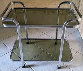 Carrello portavivande/bar vintage anni 70