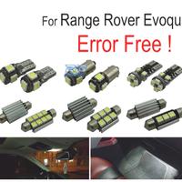 KIT 10 LAMPADE LED INTERNE PER LAND ROVER EVOQUE 1