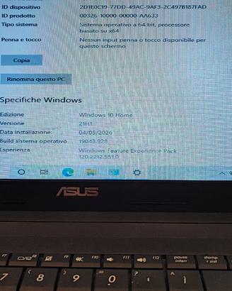 Notebook Asus