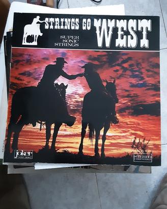 DISCO VINILE  STRINGS GO WEST