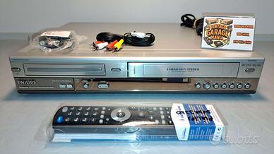PHILIPS DVDR630VR VHS DVD RECORDER HIFI COME NUOVO