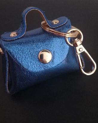 Ciondolo con portachiavi Mini borsetta.