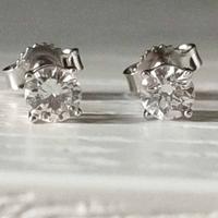 orecchini diamanti 0.57 ct 
