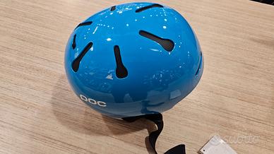 casco sci poc spin xs/s azzurro nuovo