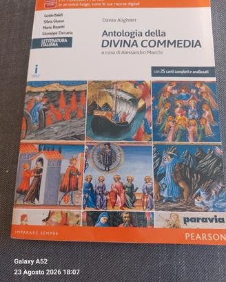Antologia della divina commedia 