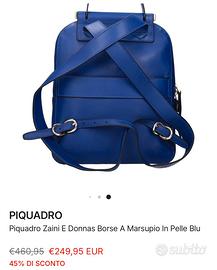 Zaino donna in pelle piquadro