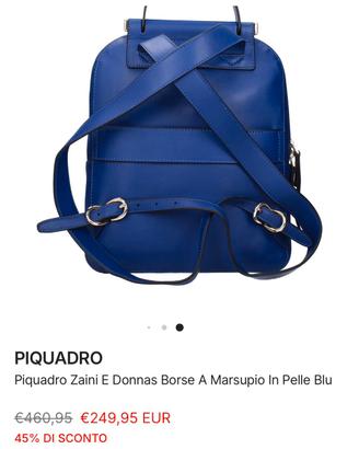 Zaino donna in pelle piquadro