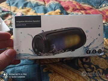 nuova cassa wireless modello  mini6+rgb