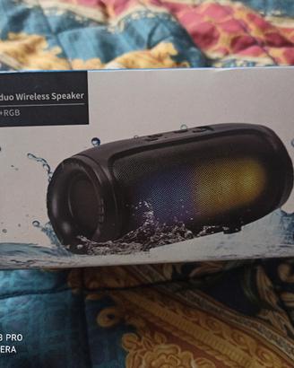 nuova cassa wireless modello  mini6+rgb