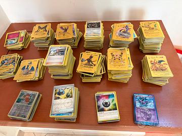 Lotto carte pokemon