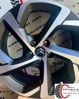 4 CERCHI IN LEGA ORIGINALI R18 CITROEN C5 AIRCROSS