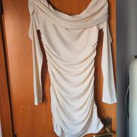 vestito bianco Zara taglia S 