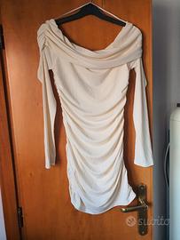 vestito bianco Zara taglia S 