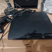 ps3 slim 120 giga 13 giochi postazione di ricarica