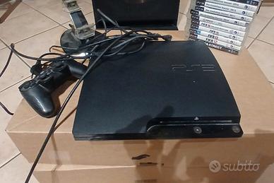 ps3 slim 120 giga 13 giochi postazione di ricarica