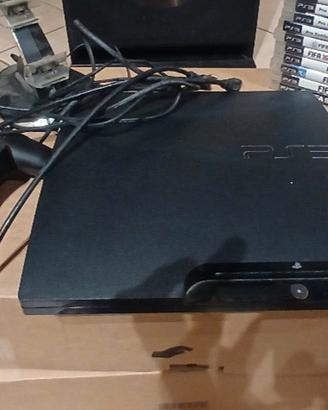 ps3 slim 120 giga 13 giochi postazione di ricarica