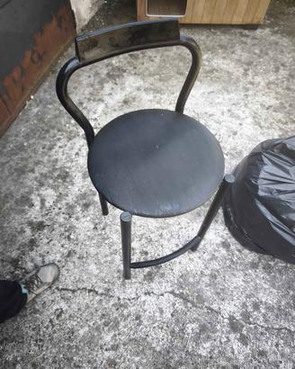 Sgabelli neri buono stato