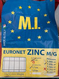 Rete recinzione zincata