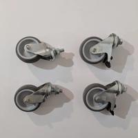 Set 4 ruote girevoli Blickle