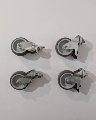 Set 4 ruote girevoli Blickle