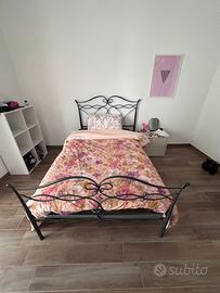 Materasso 1 piazza  e mezzo con rete a doghe