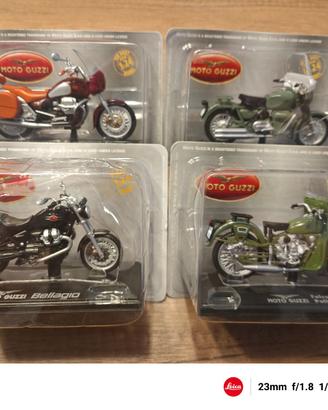 Modellini moto Guzzi scala 1/24