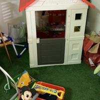 Casa bimbi + scivolo