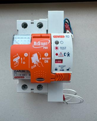 INTERRUTTORE AUTO RIARMO GEWISS