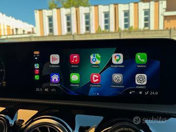 Interfaccia MBUX 6 Carplay/Android Auto Fullscreen