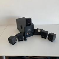 CASSE SURROUND 5.1 CON SUBWOOFER PER COMPUTER